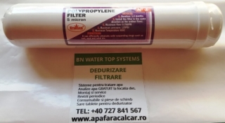 Filtru sediment POLIPROPILENA 5 microni